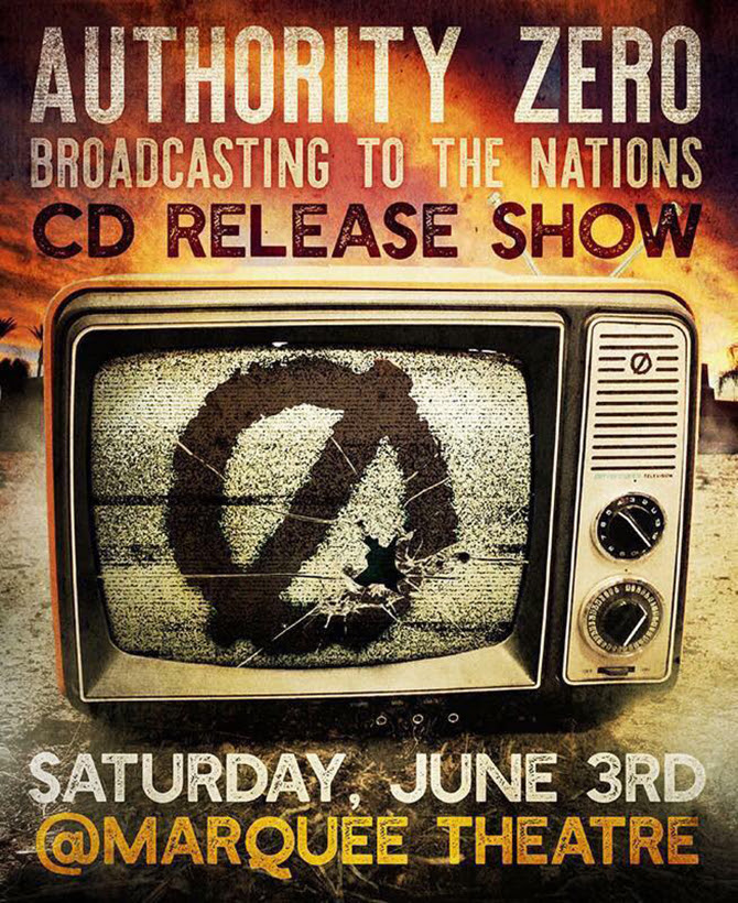 Authority Zero record release show 2017