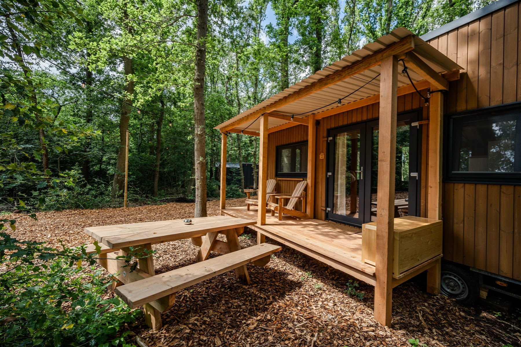 Tiny house huren in Drenthe