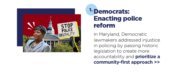 1. Democrats: Enacting police reform