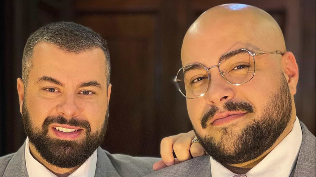 Tiago Abravanel e Fernando Poli se casam no civil em cerimônia íntima