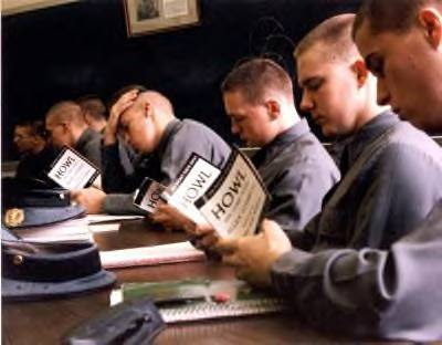 cadetsReadHowl