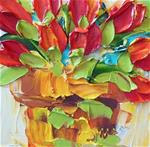 Red Tulips - Posted on Monday, December 1, 2014 by Jan Ironside