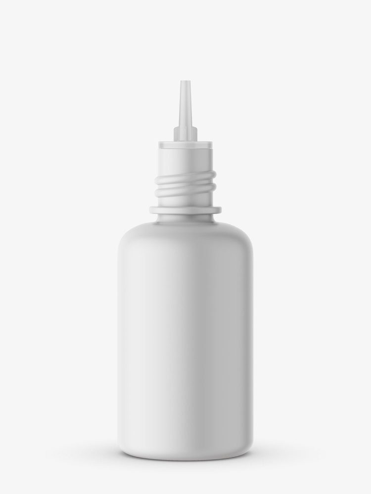 Matt dropper bottle mockup Smarty Mockups