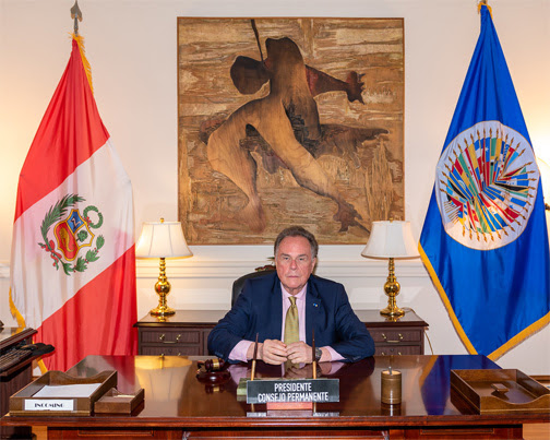 Perú asume la Presidencia del Consejo Permanente de la OEA