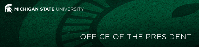 Michigan State University | Office of the President