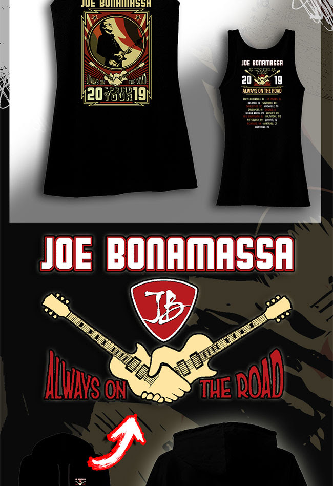 Get the latest deals on Bonamassa merch here!