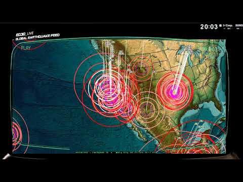 7/25/2016 -- Multiple M6.0+ Earthquakes striking across Pacific -- West coast USA on watch Hqdefault