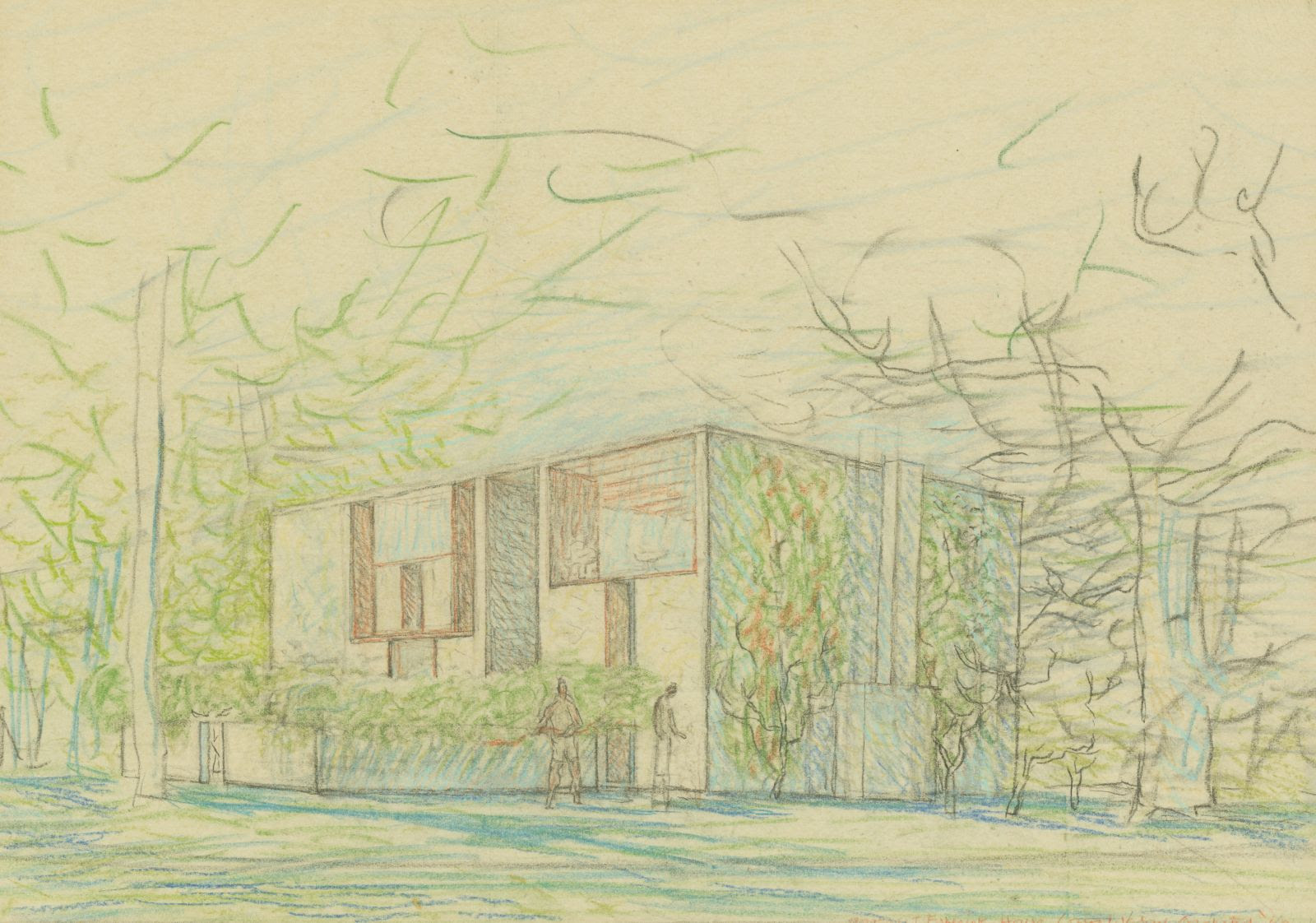 Margaret Esherick Sketch by Louis Kahn