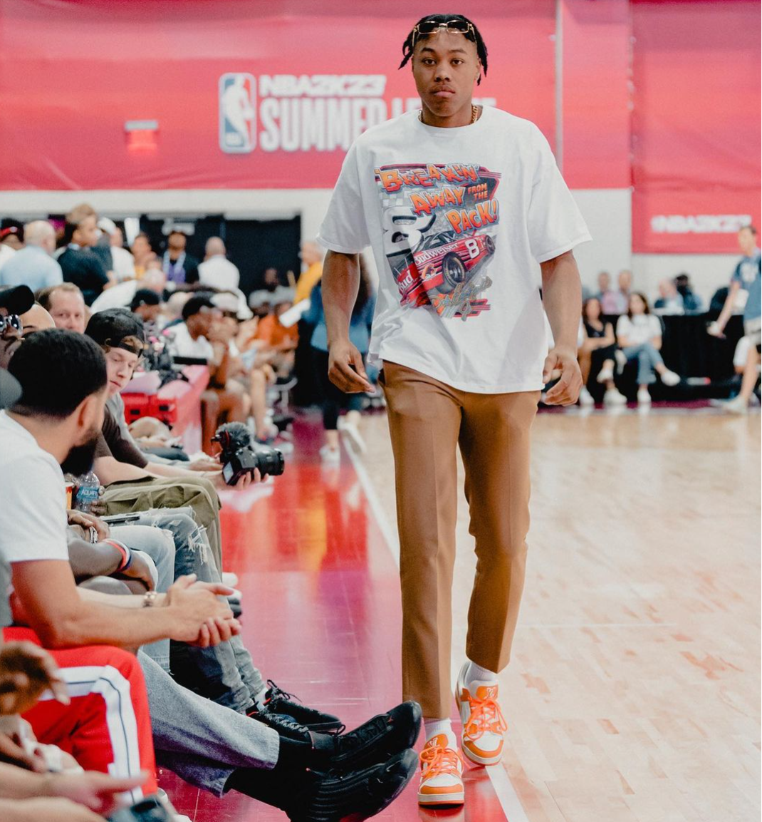 SPOTTED: Shai Gilgeous-Alexander Dons Louis Vuitton Inflatable