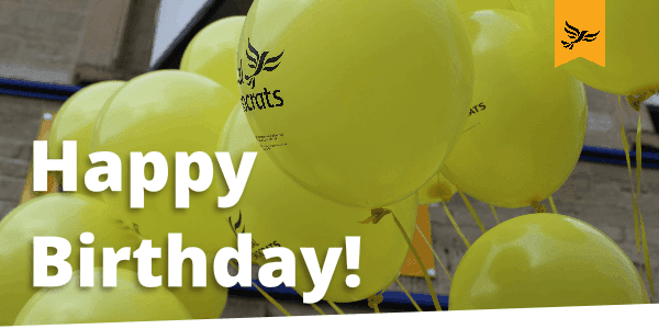 Join us in celebrating the 30th Birthday to the Liberal
Democrats!