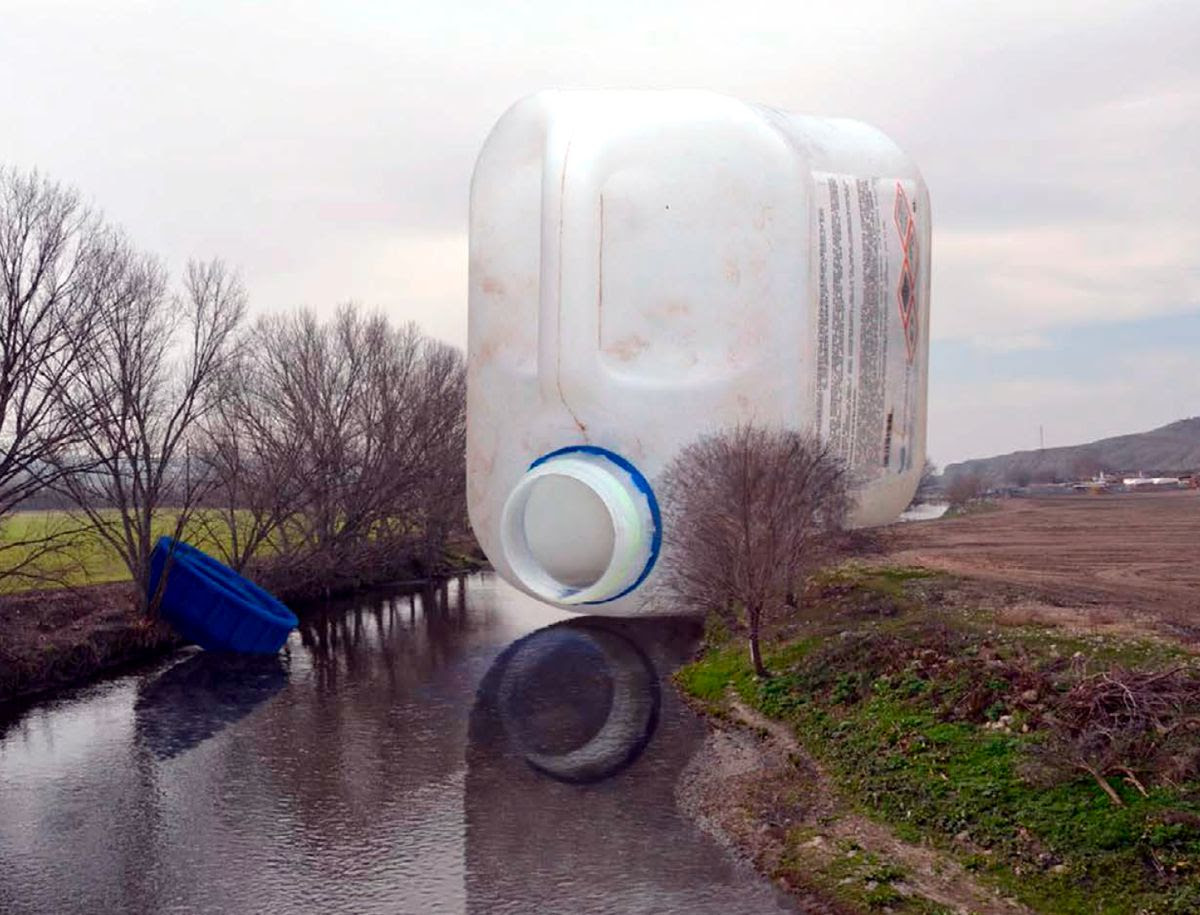 Las aguas superficiales
de los ríos están altamente
contaminadas por glifosato