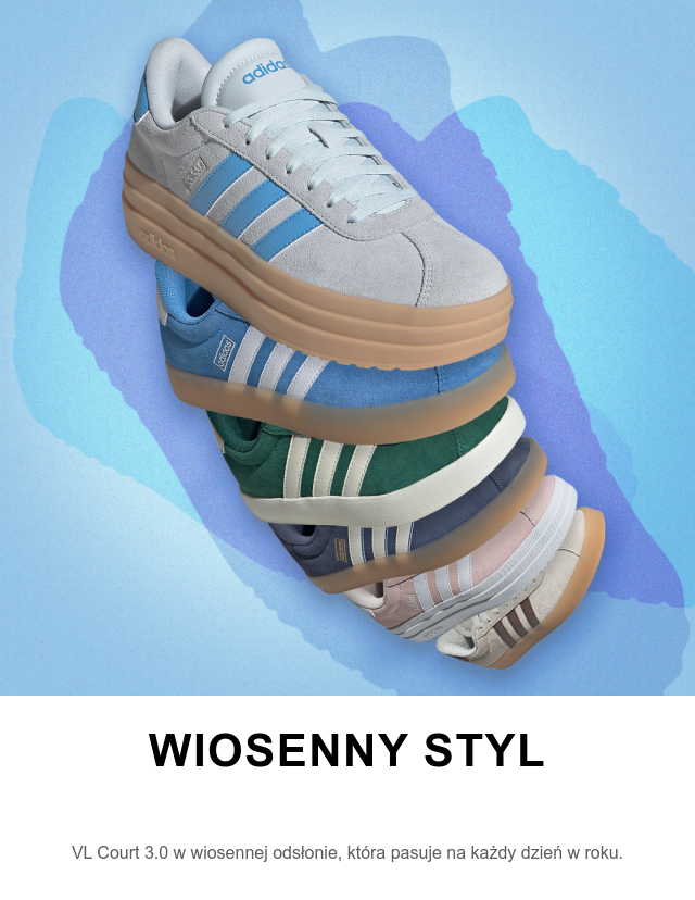 GIF przedstawiający nową, ekologiczną kolekcję Stan Smith marki Adidas. 