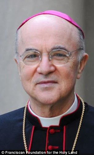 Archbishop Carlo Maria Vigano said he personally told Pope Francis about the abuse