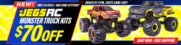 JEGS RC Monster Truck Kits -$70 Off