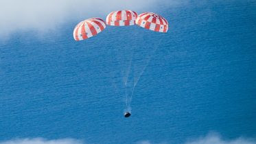 NASA Artemis I Orion Parachutes
