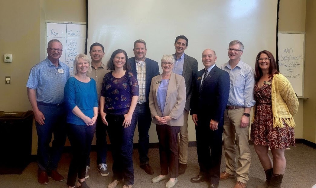 Rep. Ramel and legislative colleagues meet with the Chambers of Commerce across Skagit County.