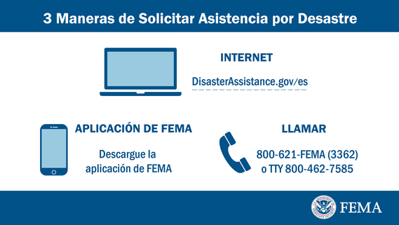 FEMA flood graphic en Espanol