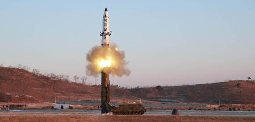 N. Korea Missile Launch - ALLOW IMAGES