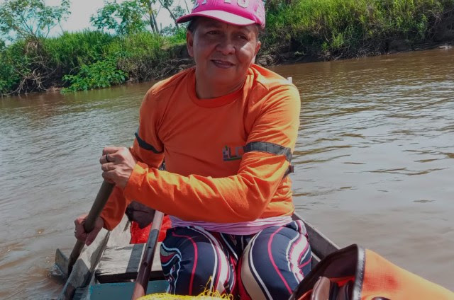 Ivete Bastos, 56 anos, é presidenta do Sindicato de Trabalhadores Rurais Agricultores e Agricultoras Familiares de Santarém, no Pará e ativista na Amazônia