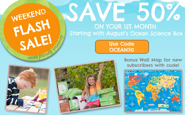 SAVE 50% OFF GREEN KID CRAFTS`...