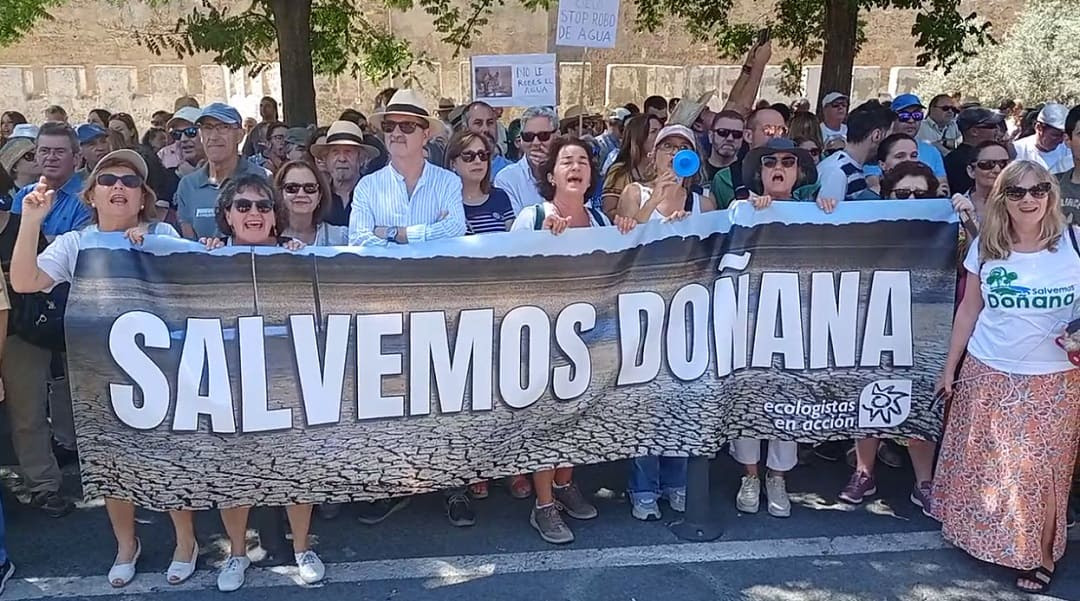 Clamor en Sevilla en
                                          defensa de Doñana