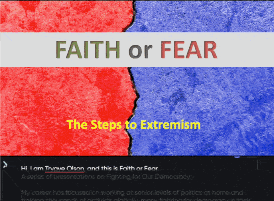 Extremism is a cancer on democracy. Watch for these symptoms.