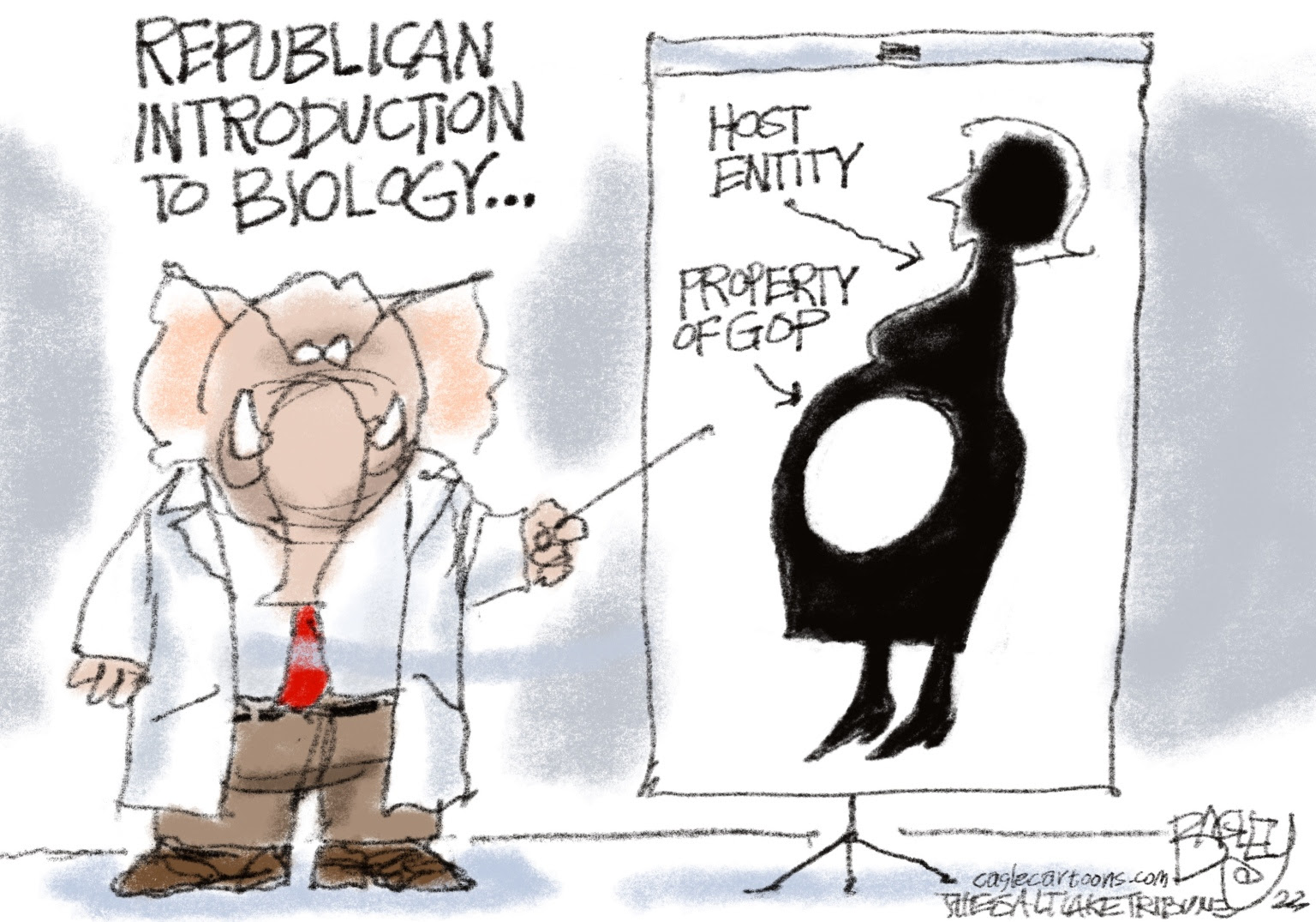 Republicans ban abortions and deny women control over their own bodies