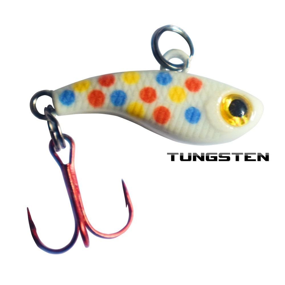 Image of TUNGSTEN T-RIP WONDERBREAD GLOW MINI VIBE BAIT