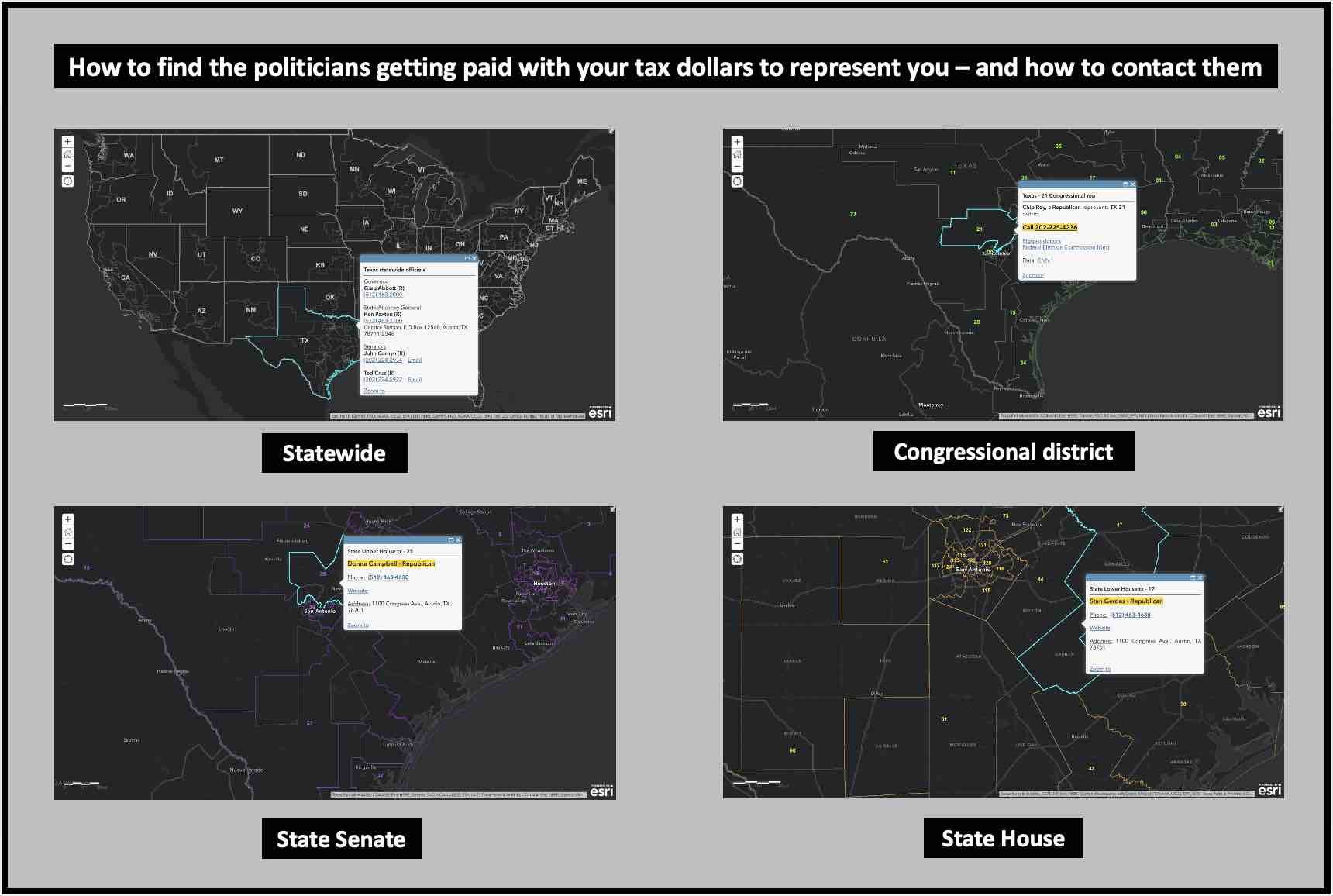 How to find and call the political reps you are paying to represent you