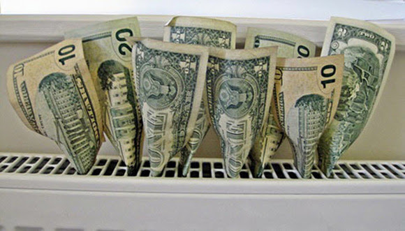 dollars on heat vent