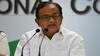 Former Union Finance Minister and Congress leader P. Chidambaram.