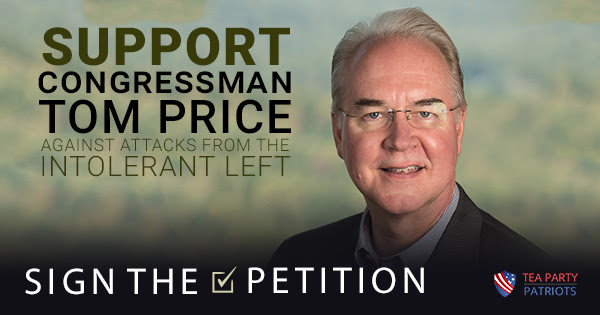 Support Congressman Price: Sign the Petition