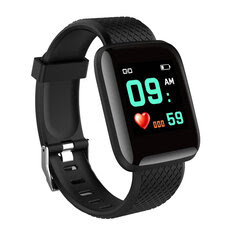 Bakeey 116 Plus Custom Dial Blood Pressure Smart Watch