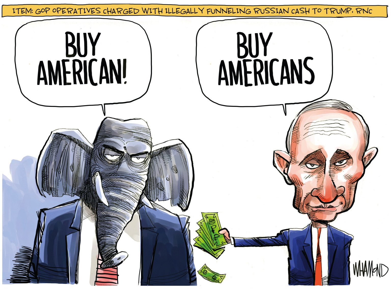 Putin influences Republican policies with donations through Russian oligarchs