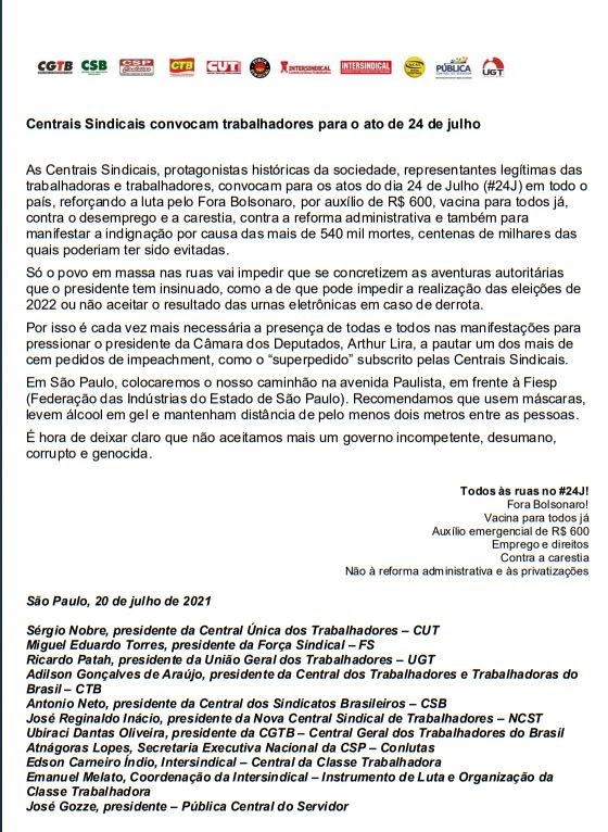 centrais nota 24J