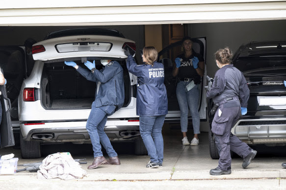 AFP raided several addresses across Sydney’s eastern suburbs on Wednesday.