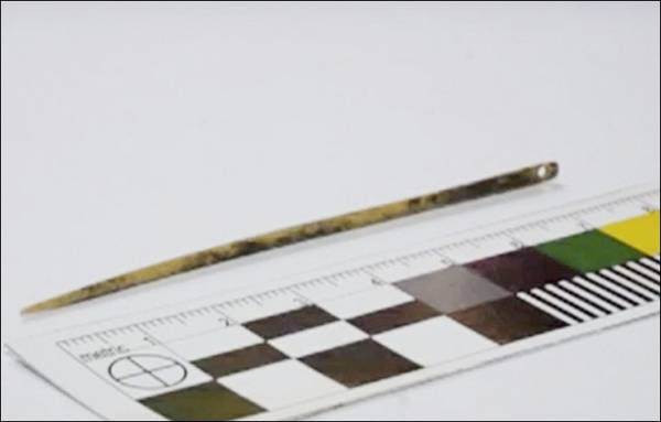 La aguja es vista como la evidencia de que los desaparecidos Denisovans eran más sofisticados de lo que se pensaba. La aguja es vista como la evidencia de que los desaparecidos Denisovans eran más sofisticados de lo que se pensaba.