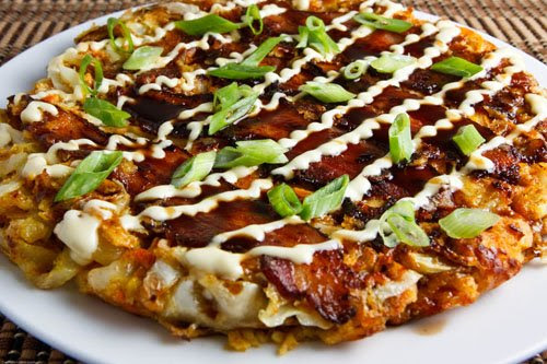 Okonomiyaki (Japanese Pancake)