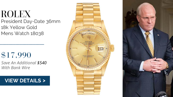 Rolex President Day Date Yellow Gold in Vice