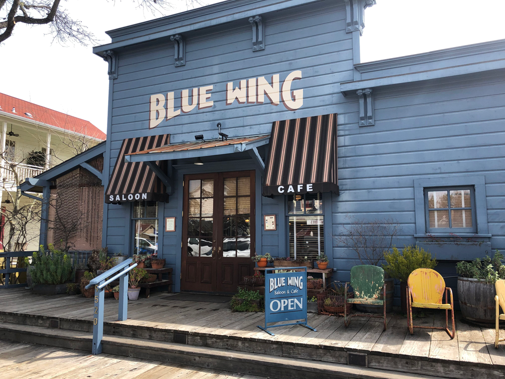 Blue Wing Saloon. Photo Roger Coryell