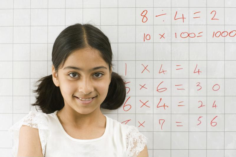 Use a whiteboard to simplify math problems.