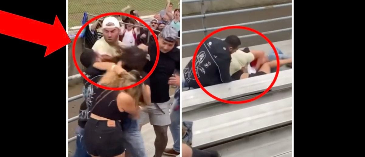 Race Fans Get In An Insane Brawl In Crazy Viral Video