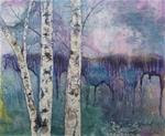 Birch Tapestry I - Posted on Saturday, January 31, 2015 by Heather MacLeod