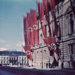 Nazi Swastikas Third Reich Berlin Flags Germany
