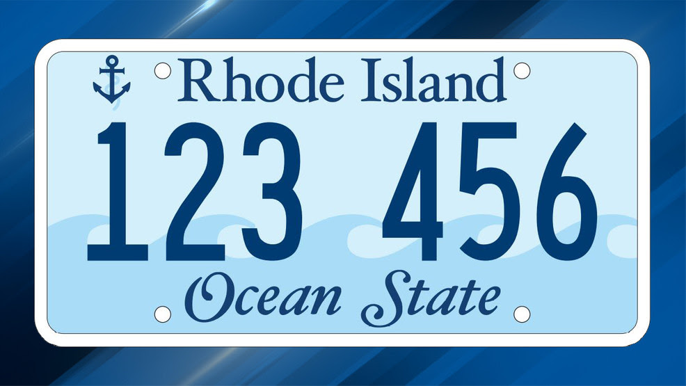  Rhode Islanders will have to wait longer for new license plate design