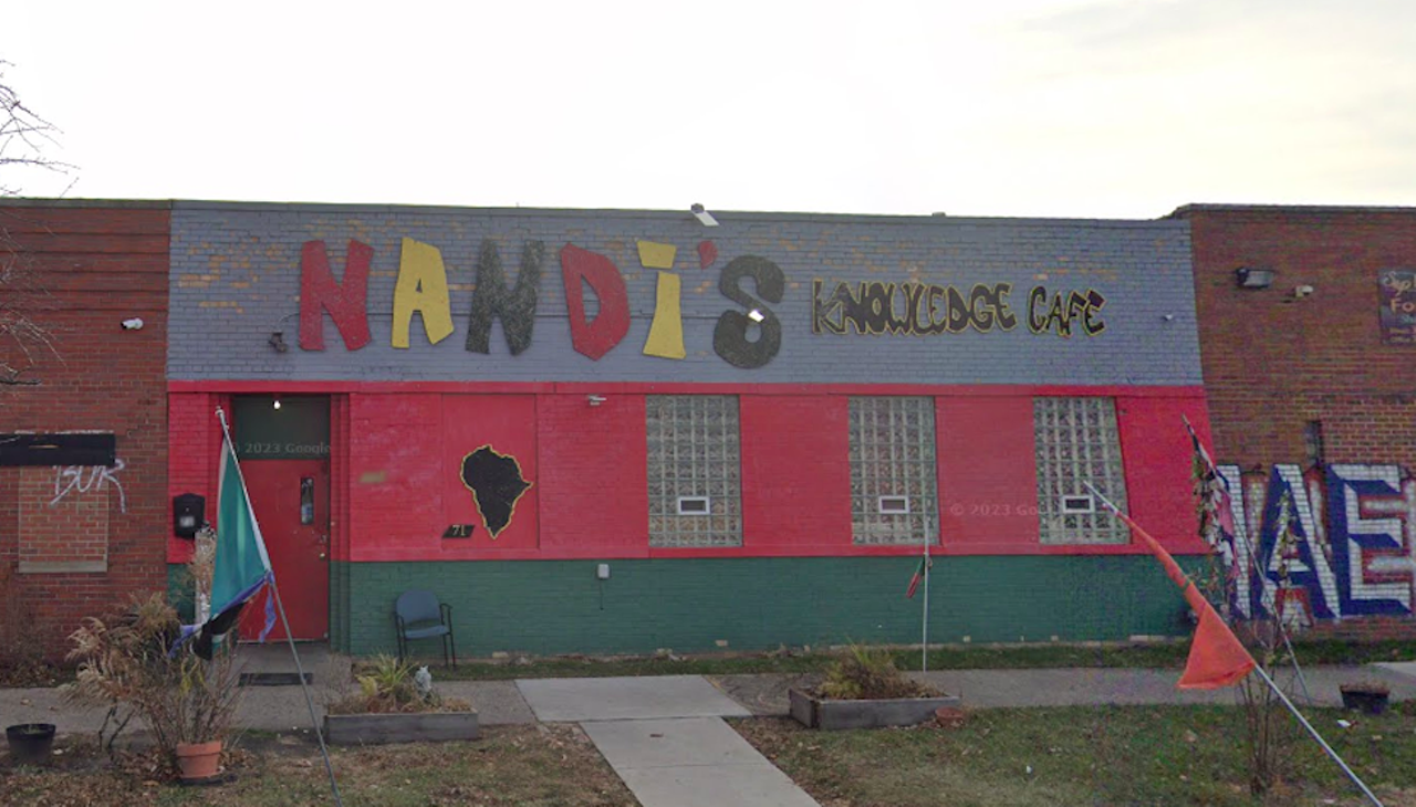 Nandi’s Knowledge Cafe71 Oakman Blvd., Highland Park, 313-865-1288Nandi’s is a meeting place for poets, musicians, artists, and all manner of Black creatives that may be one of Highland Park’s best-kept secrets. Nandi’s is really an African-centric bookstore and cafe but at night it transforms into an event space for weekly open mics and other gatherings. Plus it’s covered wall-to-wall in African art and masks collected by the owner, affectionately known as Mama Nandi. If you don’t know, now you know. You’ll be greeted like family regardless.