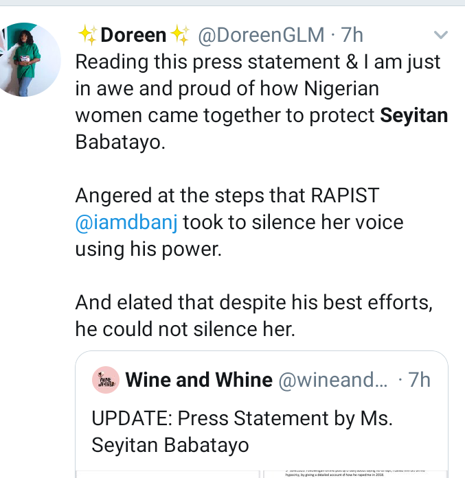 Nigerians react to Seyitan Babatayo