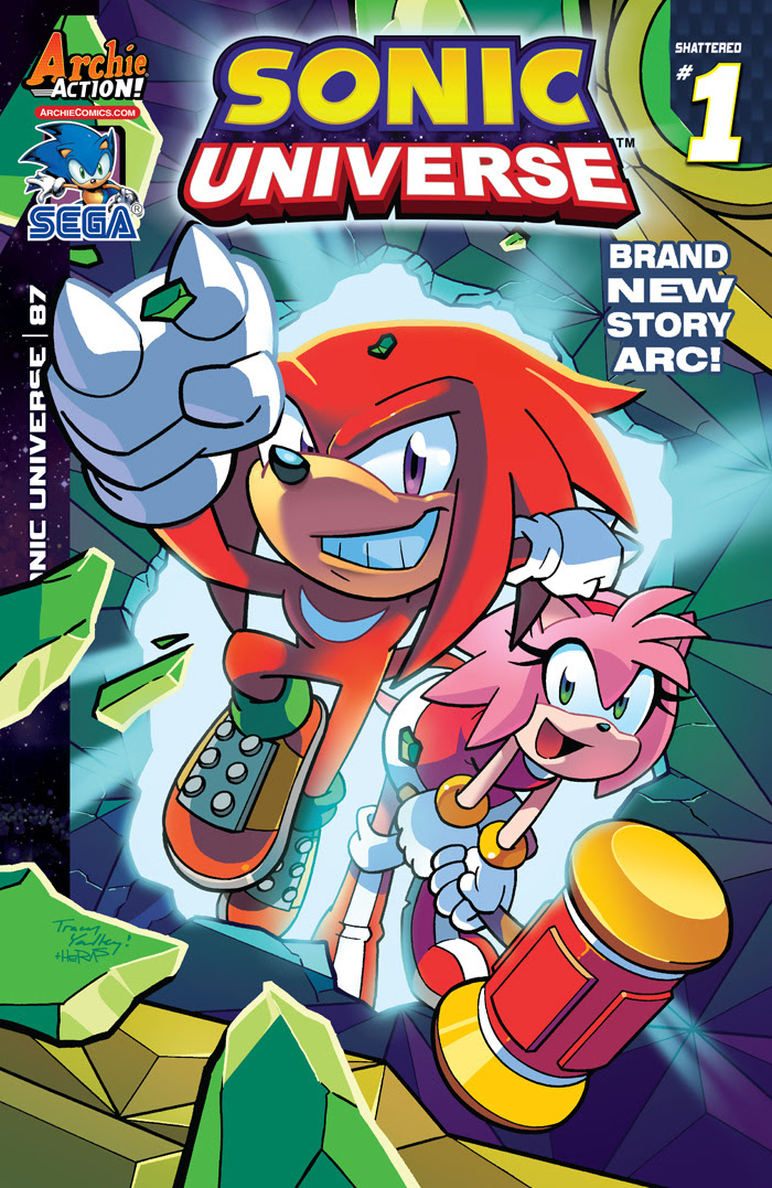 Sonic Universe #87 cover by Tracy Yardley