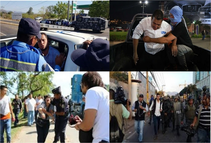 Imparables las violaciones a la libertad de la prensa opositora en Honduras
