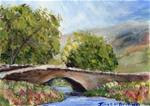 Country Bridge ACEO - Posted on Wednesday, February 18, 2015 by Janet Graham